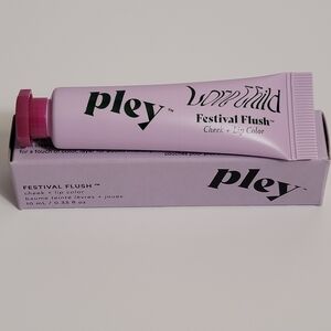 Pley Beauty Love Child Festival Flush Lip & Cheek Tint plum springs makeup new
